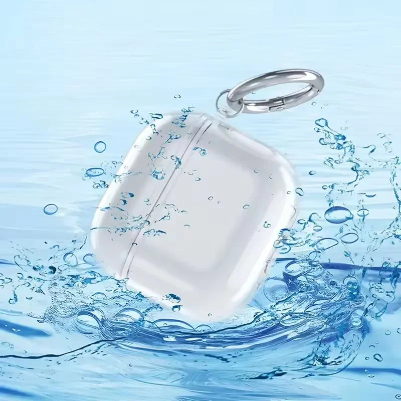 2025 For airpods 4generation airpods 4 Bluetooth Earphones,ANC,Wireless Headphones,Earbuds Noise Cancelling, Transparent,TPU Case.