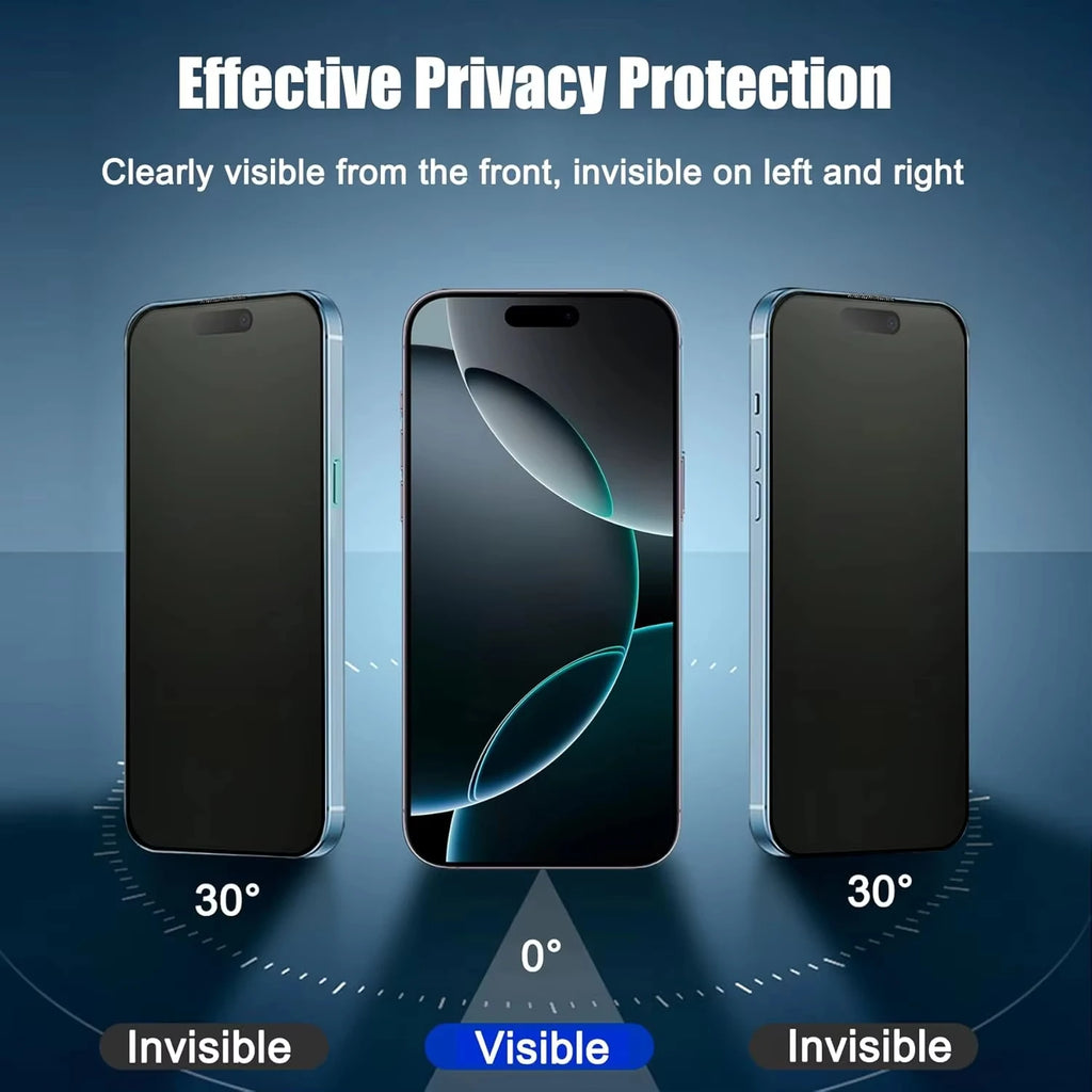 Matte Privacy Screen Protector For iPhone 17 Pro Max Air 16 14 15 13 11 12 18 Pro Max 7 8 Plus XR XS X SE 2 3 Soft Ceramic Film