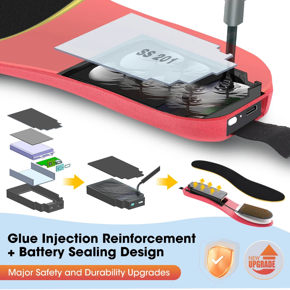 Cordless | Heated Shoe | Insoles APP | Control Electric| Foot Warming| Pad Feet | Warmer Sock,Pad Mat,Winter Heating,Insole Winter Warm.