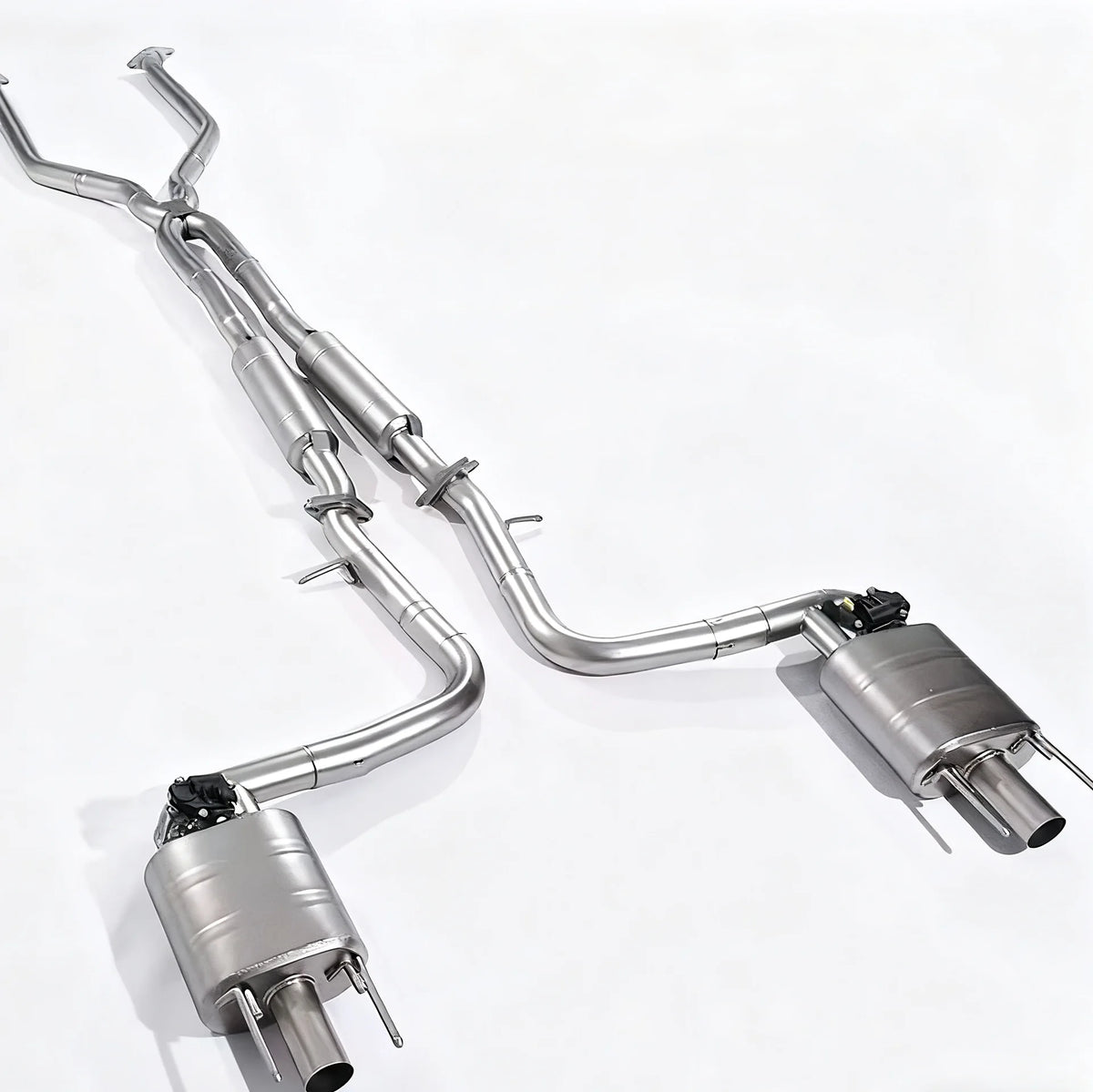 ACE Stainless Steel Exhaust Performance for Lexus IS250/ IS300 / IS350 F Sport V6 Valved Muffler Catback Exhaust Systems with Tips.