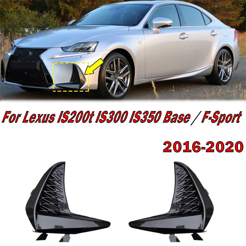 Car Accessories For Lexus  / IS200t 2016-2017 For Lexus IS300/IS350 Base For Lexus F-Sport 2017-2020 Fog Lamp Signal Lamp Grille.