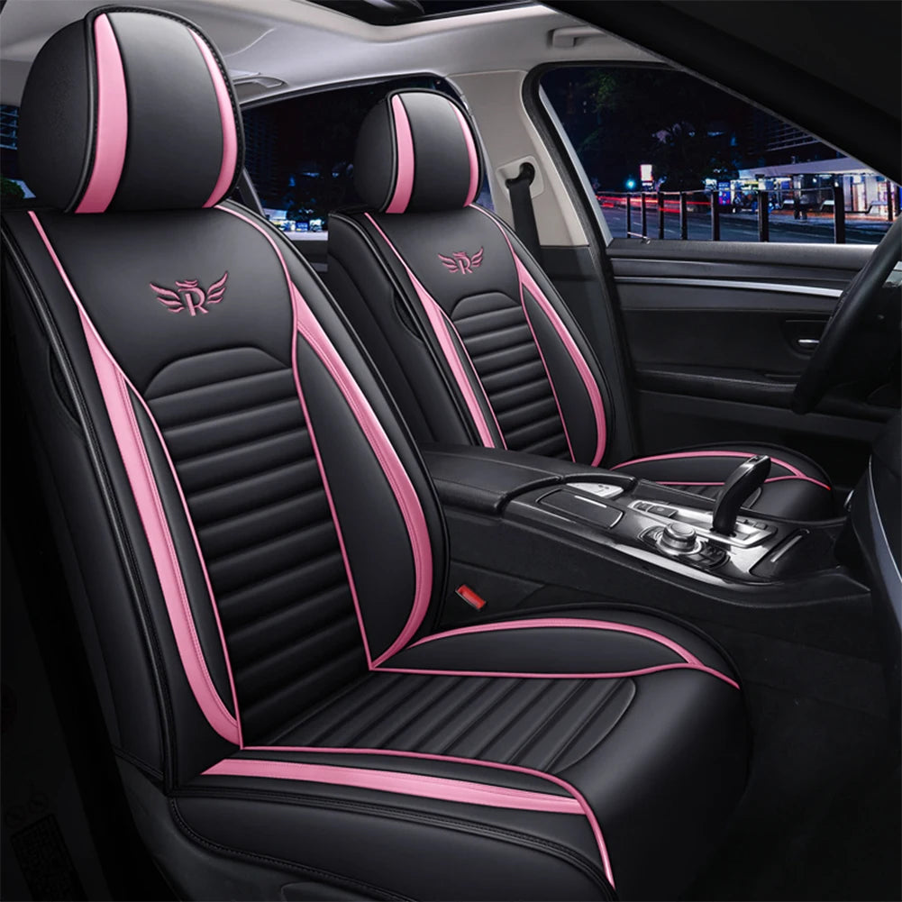 Leather Car Seat Cover for Polo Sedan Volkswagen, Touareg,Touran,Passat B5 B6,B7,Jetta,VW Golf,7 Tiguan Golf 4,5,6,7 Accessories