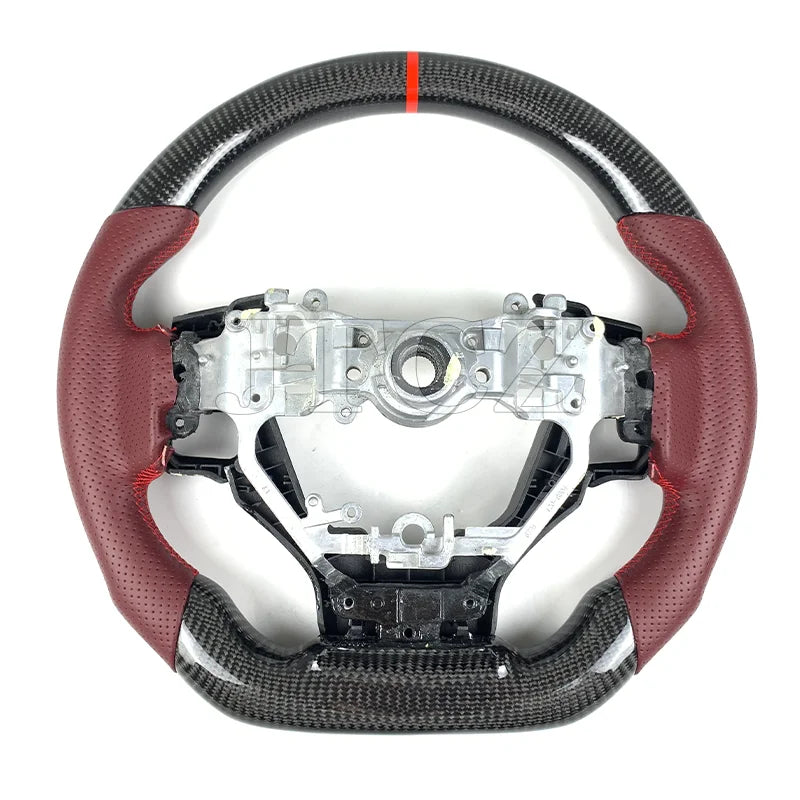 For Lexus Is Steering Wheel Carbon Fiber Custom Leather GS RCF NX CT250 300 350 2017 2018 2019 2020 2021 2022 2023 2024