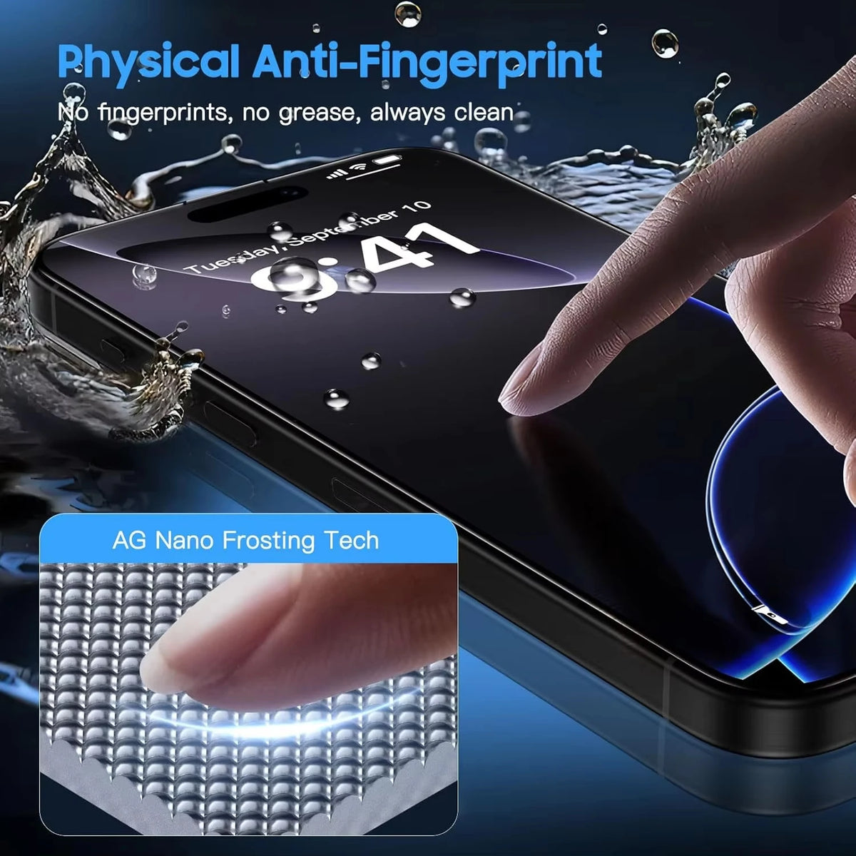 Matte Privacy Screen Protector For iPhone 17 Pro Max Air 16 14 15 13 11 12 18 Pro Max 7 8 Plus XR XS X SE 2 3 Soft Ceramic Film