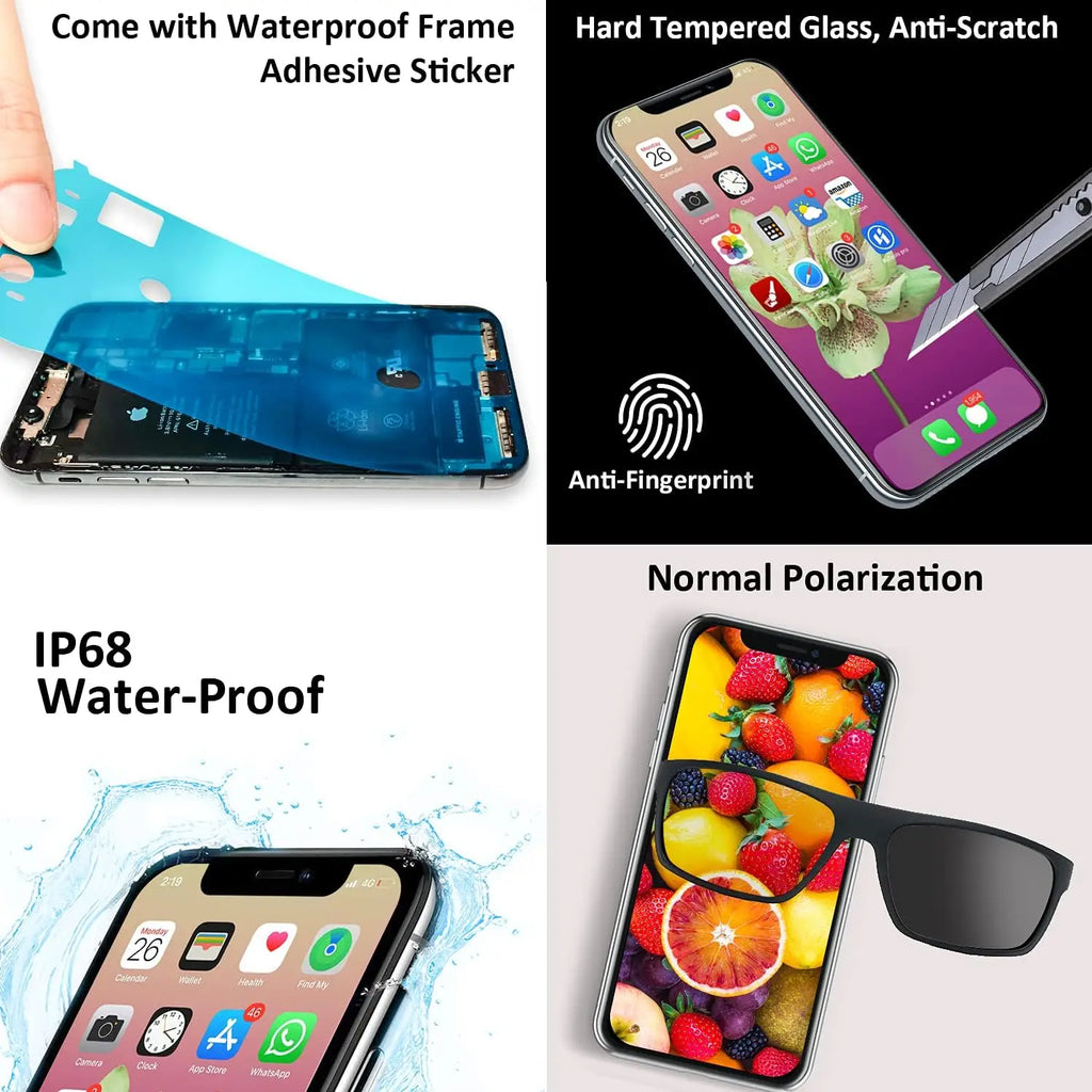 OLED Pantalla For iphone XSMAX LCD Display Touch Screen Digitizer Assembly For iPhone XS Max LCD Replacement