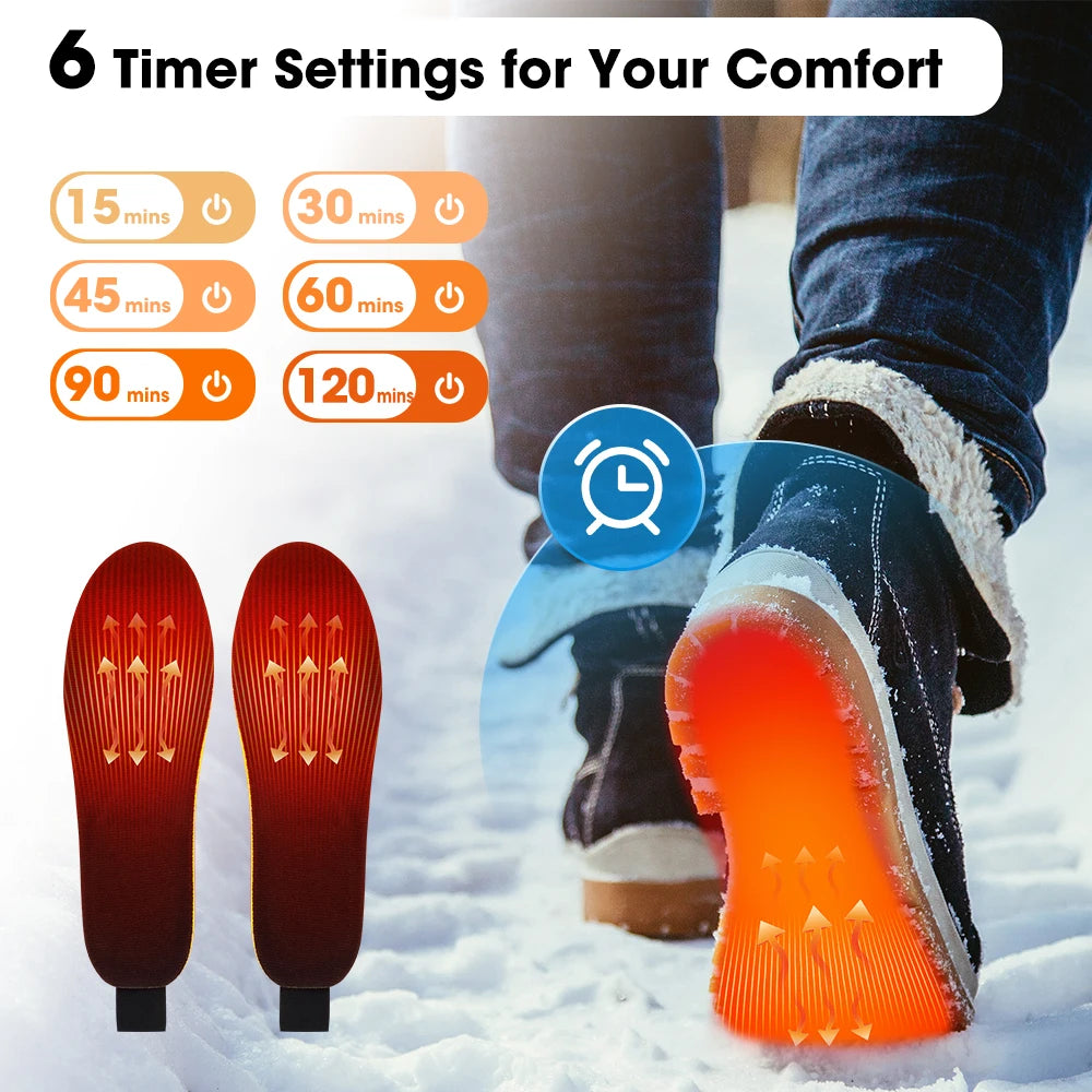 Cordless | Heated Shoe | Insoles APP | Control Electric| Foot Warming| Pad Feet | Warmer Sock,Pad Mat,Winter Heating,Insole Winter Warm.