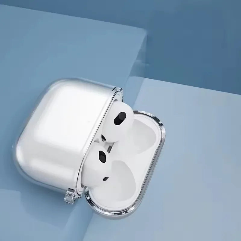 2025 For airpods 4generation airpods 4 Bluetooth Earphones,ANC,Wireless Headphones,Earbuds Noise Cancelling, Transparent,TPU Case.