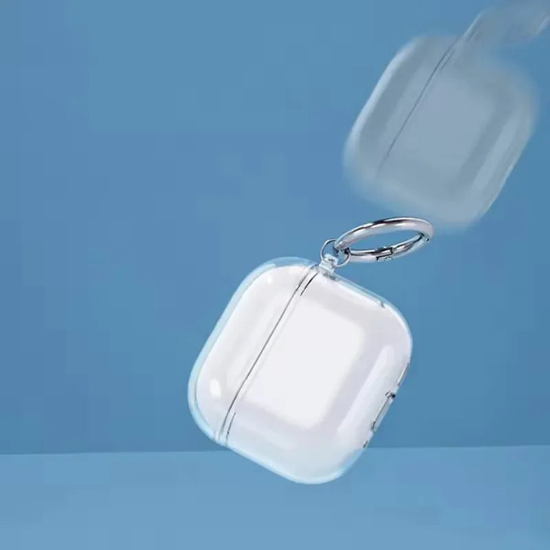 2025 For airpods 4generation airpods 4 Bluetooth Earphones,ANC,Wireless Headphones,Earbuds Noise Cancelling, Transparent,TPU Case.