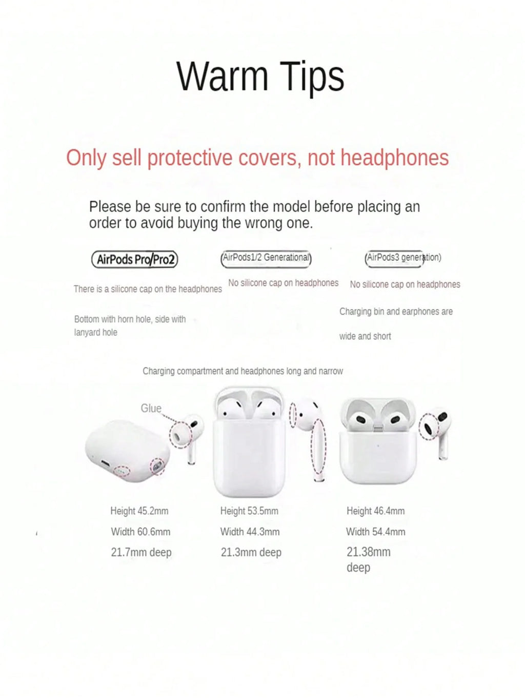 Glamorous Floral Pattern Wireless Bluetooth Case For AirPods1/2 AirPods 3/4 Pro And Pro2 TPU Headphone Covers With Keychain