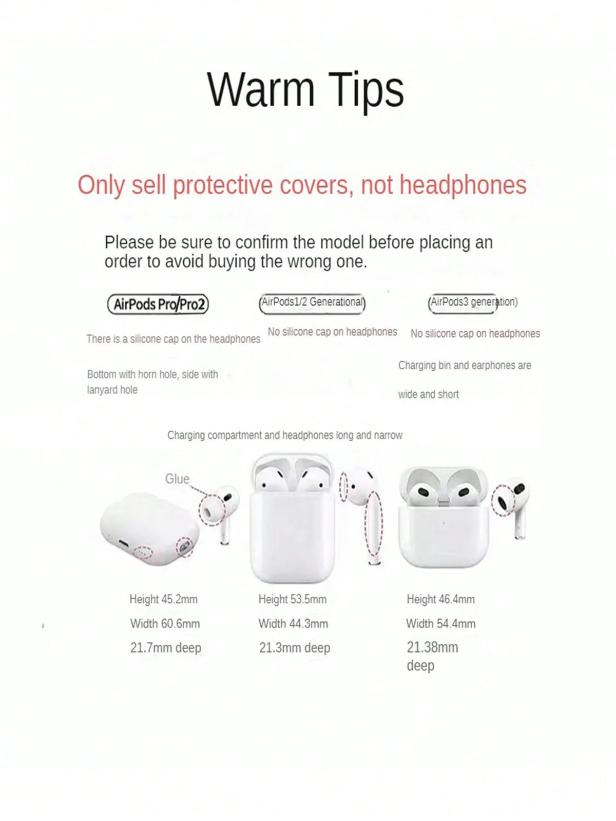 Glamorous Floral Pattern Wireless Bluetooth Case For AirPods1/2 AirPods 3/4 Pro And Pro2 TPU Headphone Covers With Keychain